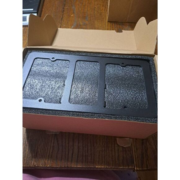 New Tesla Model 3 2017-23 No Drill Anti Theft Front License Plate Holder - Picture 3 of 6